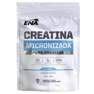 Creatina Sin Sabor de Ena Sport x 300 gramos. Recuperación y rendimiento muscular.