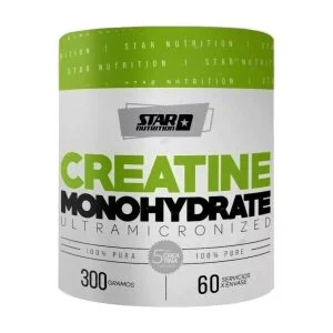 Creatina Monohydrate 300 grs de Star Nutrition, es la creatina más vendida de la Argentina