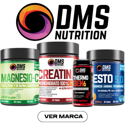 Suplementos Naturales DMS, Creatina, Magnesio Citrato, quemdor de grasas Themo Gen 6, Testo 5.0 para aumentar la testosterona