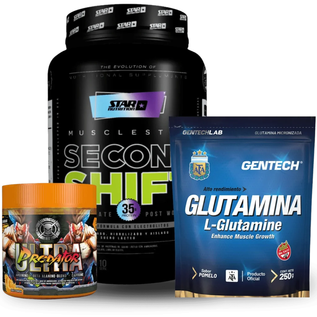 Ultra Predator, Second Shift y Glutamina de Gentech