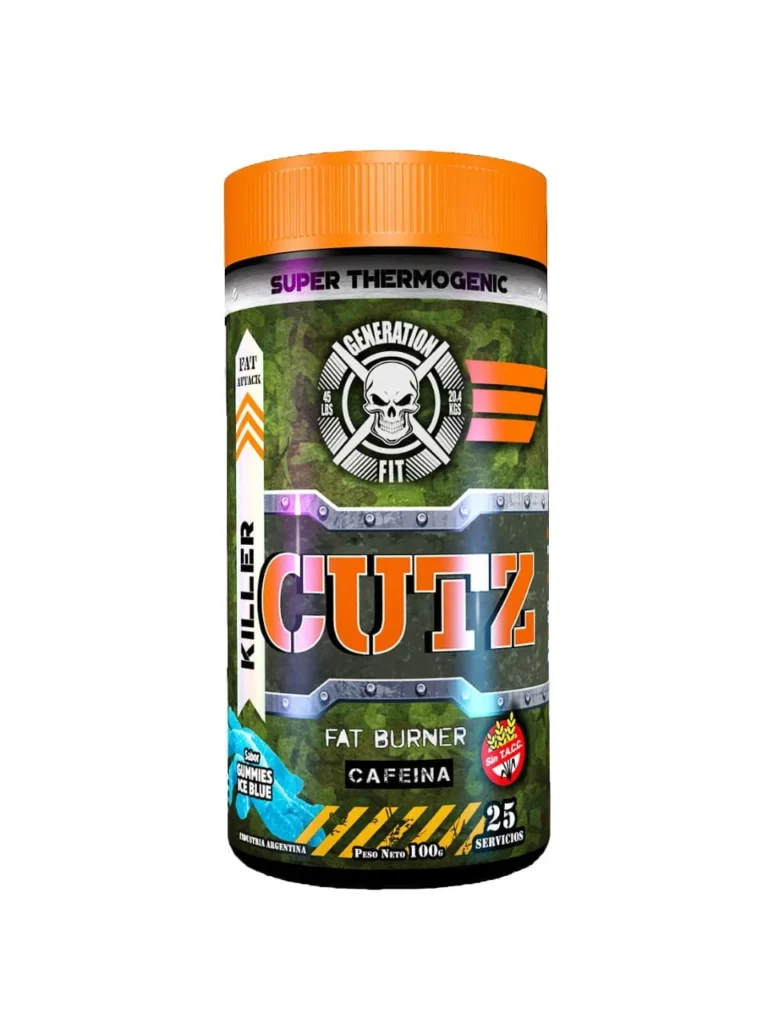 Quemador de Grasas Cutz de Generation Fit. En Polvo. Rápida asimilación. Cafeína.
