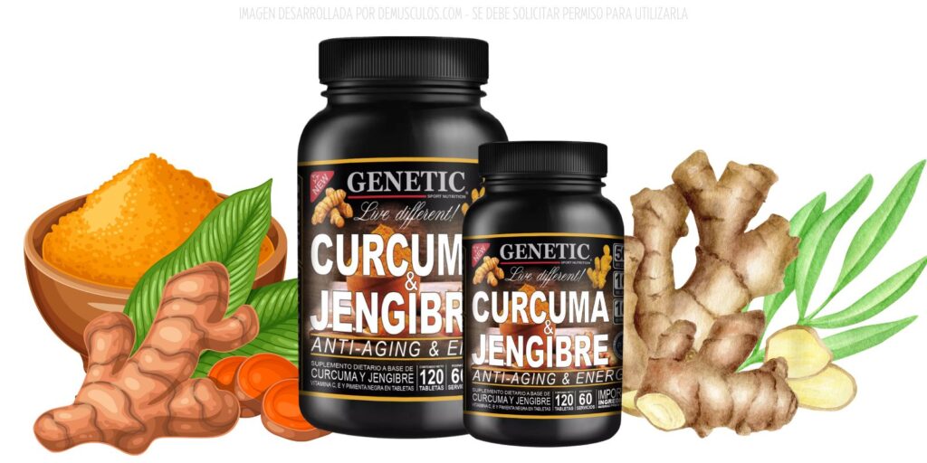 Cúrcuma y Jengibre de Genetic Sport