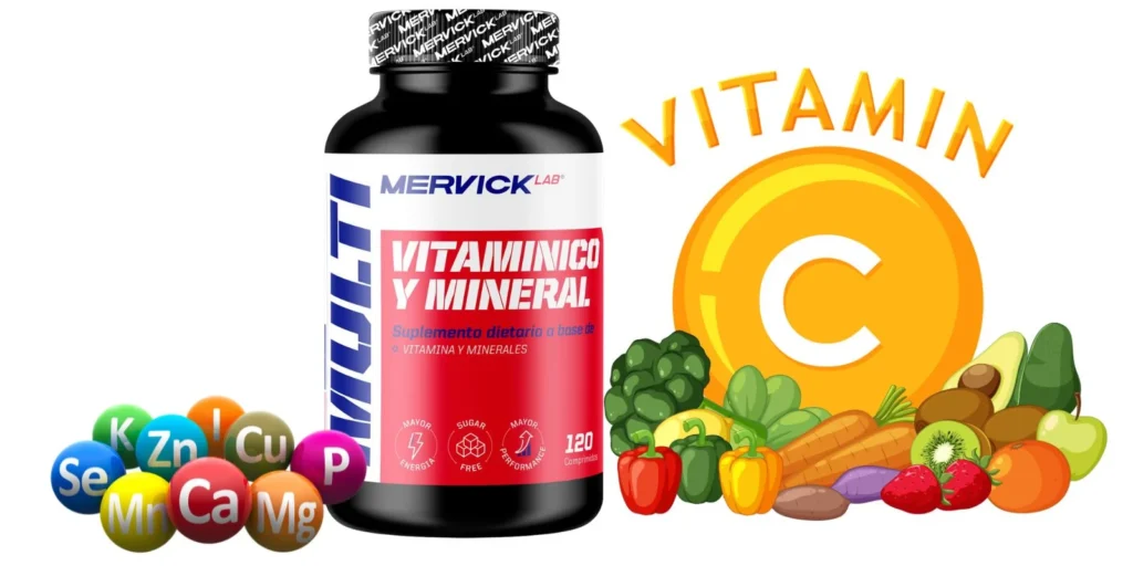 Multi vitamínico de Mervick Lab x 120