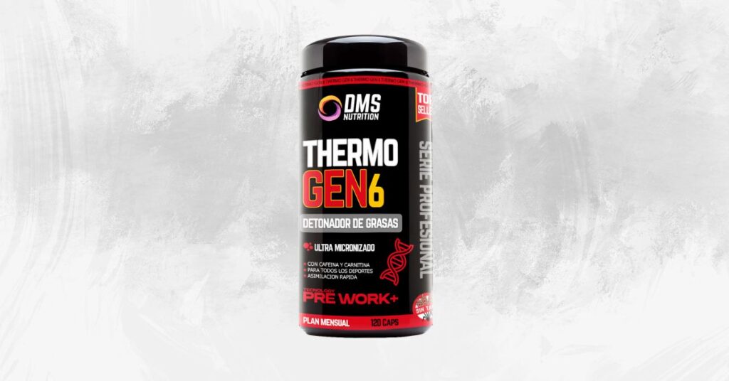 Quemador de grasas Thermo Gen 6 DMS
