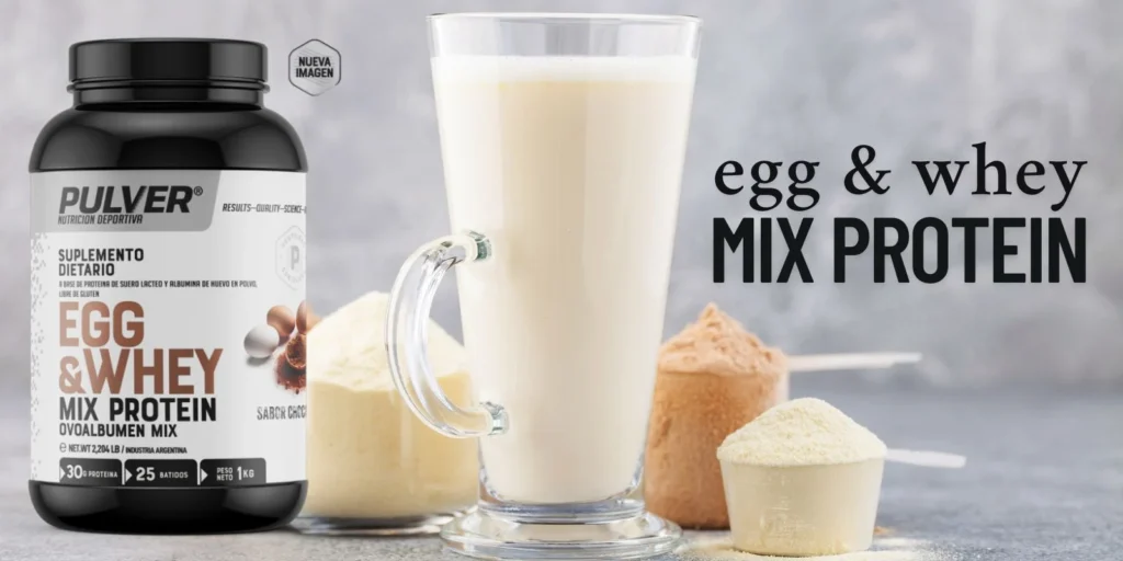 Egg & Whey de Pulver: proteína de huevo y leche, la combinación perfecta