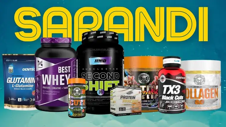 Sarandi suplementos deportivos proteina creatina whey bcaa aminos