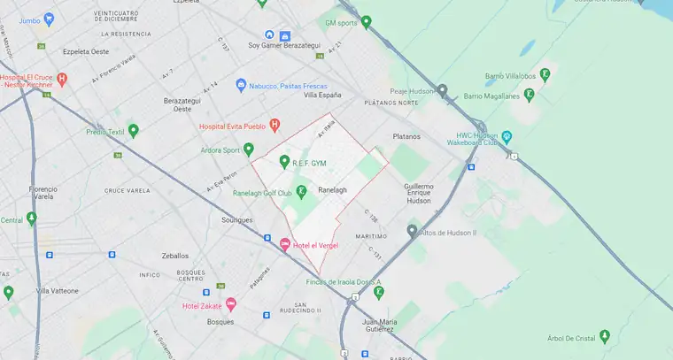 Ranelagh, mapa, ubicación, suplementos naturales
