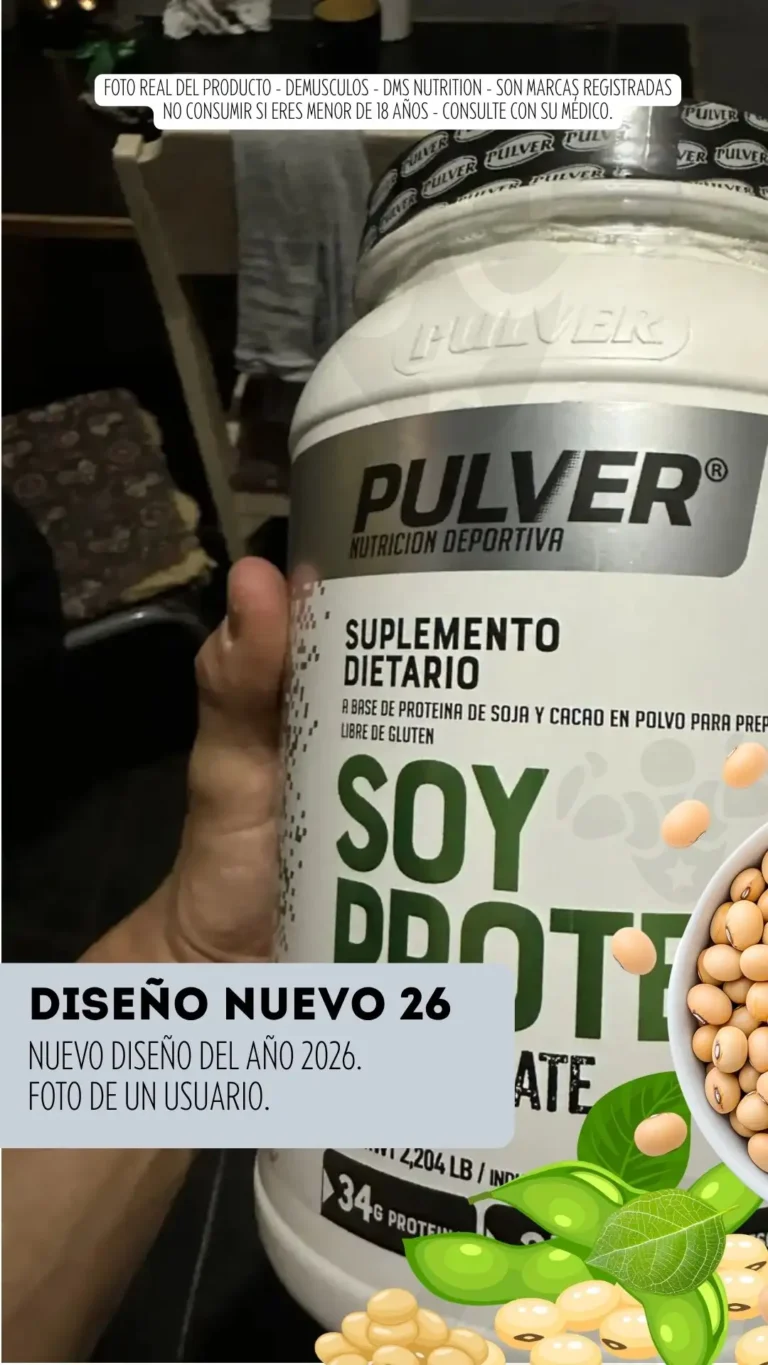 Soy Protein de Pulver, diseño 2026 del envase