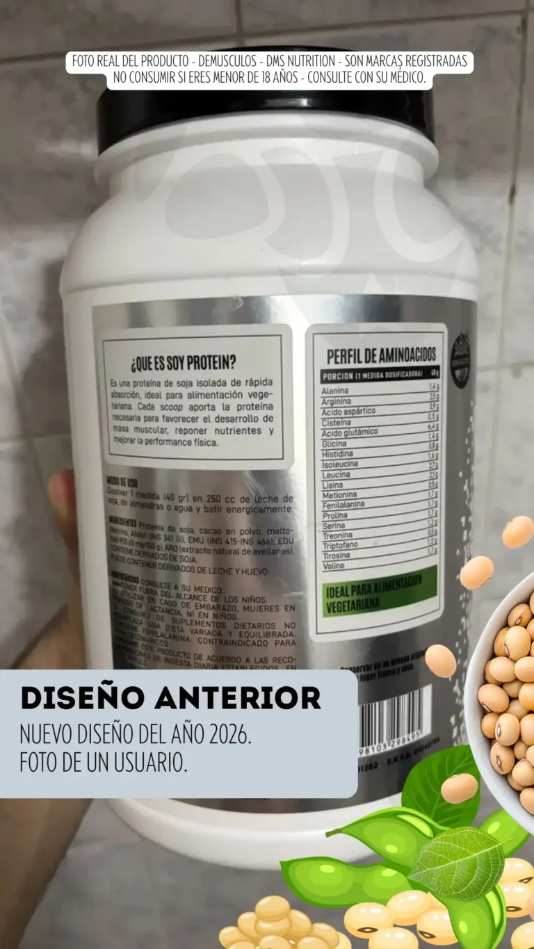 Perfil de aminoácidos del Soy Protein de Pulver: leucina, isoleucina y valina