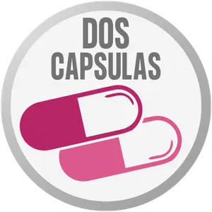 Icono de dos capsulas