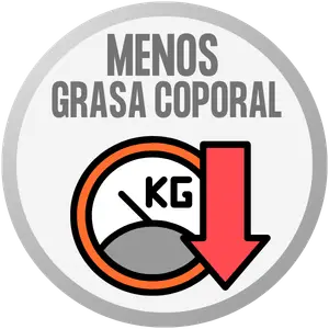 Apoyo para objetivos de control de peso y reducción de grasa