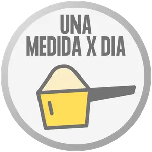 Se toma con la medida dosificadora del envase