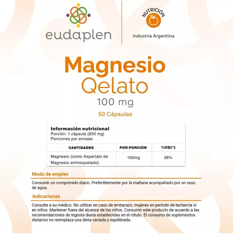 Magnesio Qelato de Eudaplen (Discontinuado) - Imagen 3