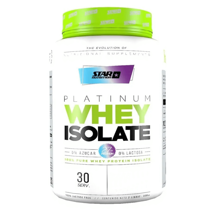 Whey Isolate 2 Lbs de Star Nutrition