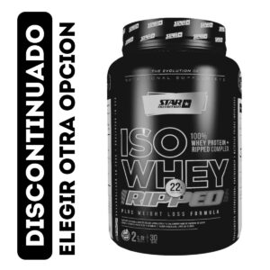 Proteína Isolate con componentes quema grasas: Iso Whey Ripped de Star Nutrition