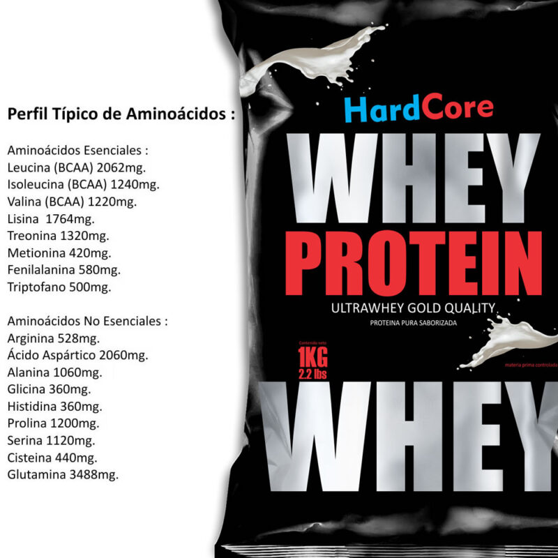 Whey Hardcore 1 kg (Discontinuado) - Imagen 2