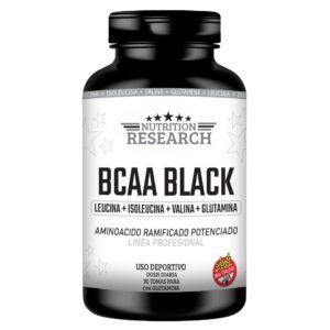Aminoácidos BCAA Black de Nutrition Research