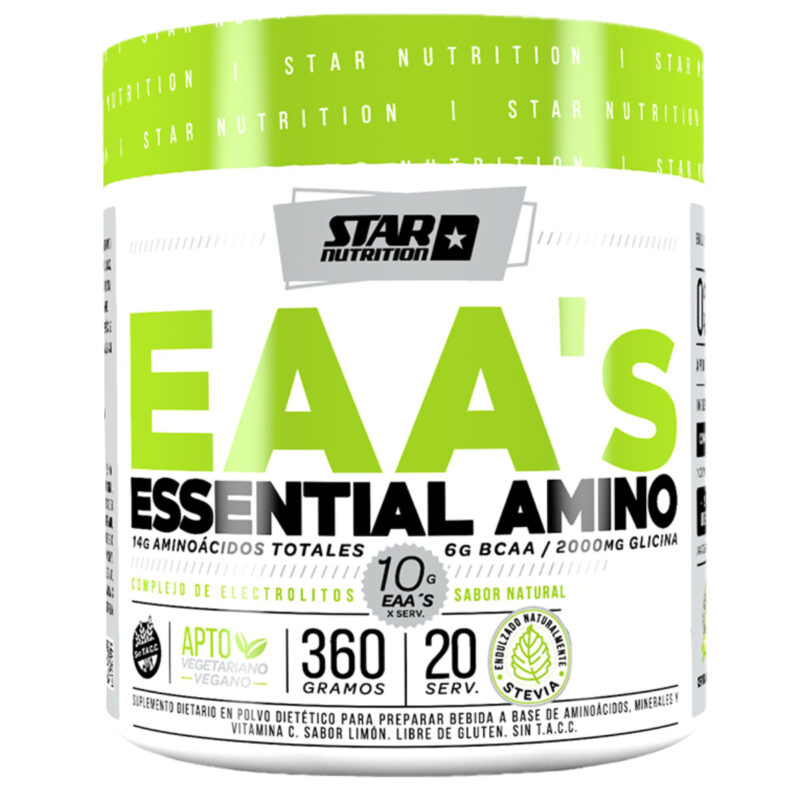 EAAs Aminoácidos Esenciales x360 grs Star Nutrition