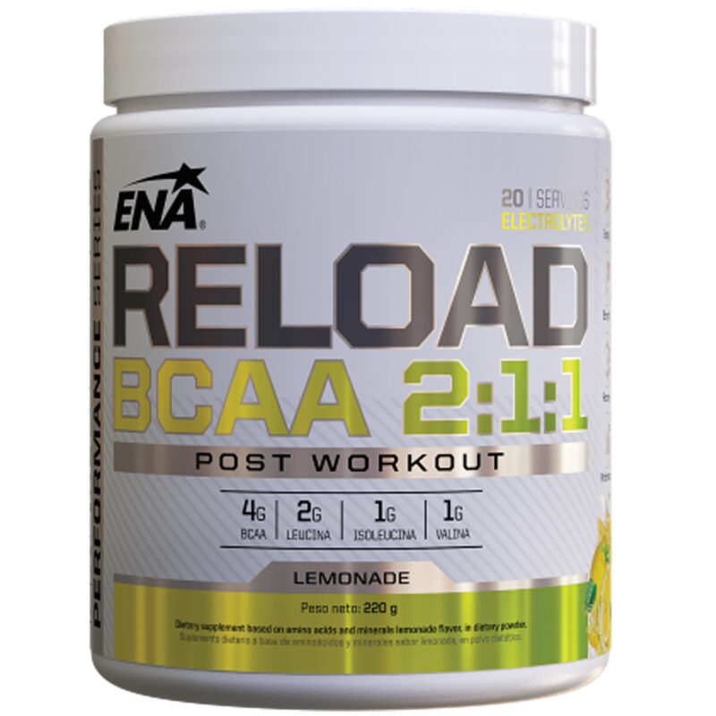 Reload BCAA en polvo de ENA SPORT x220 grs - Imagen 2