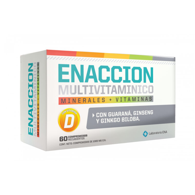 Enacción x60 Vitaminas y Minerales Ena