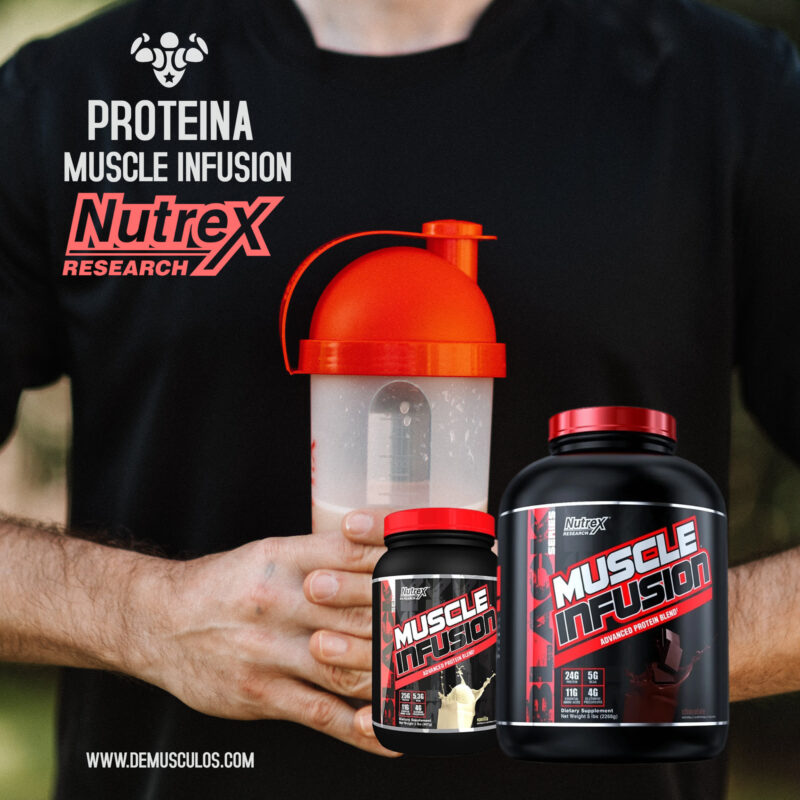 Proteína Muscle Infussion 5 Lbs Importada de Nutrex - Imagen 3
