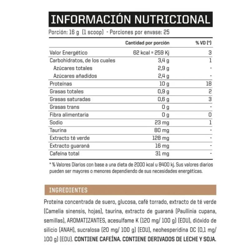 Starter Protein de Ena Sport 1 lbs