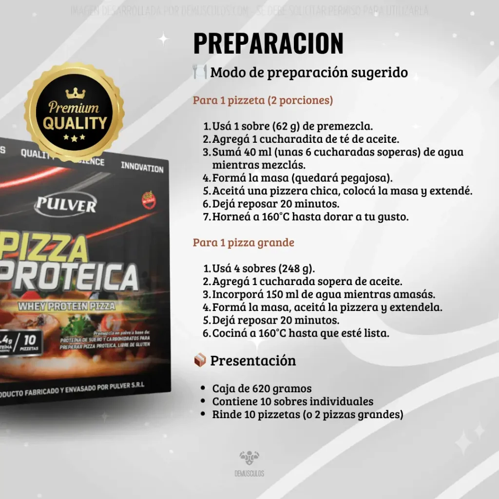 Pizza Proteica Pulver