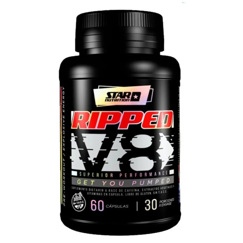 Pump V8 Ripped - Quemador de Grasas Star Nutrition