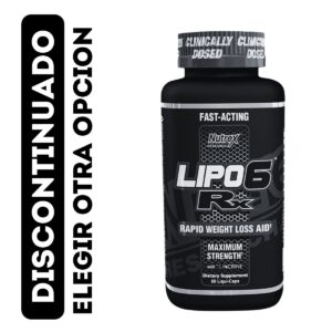 Lipo 6 RX - Quemador de grasas de Nutrex