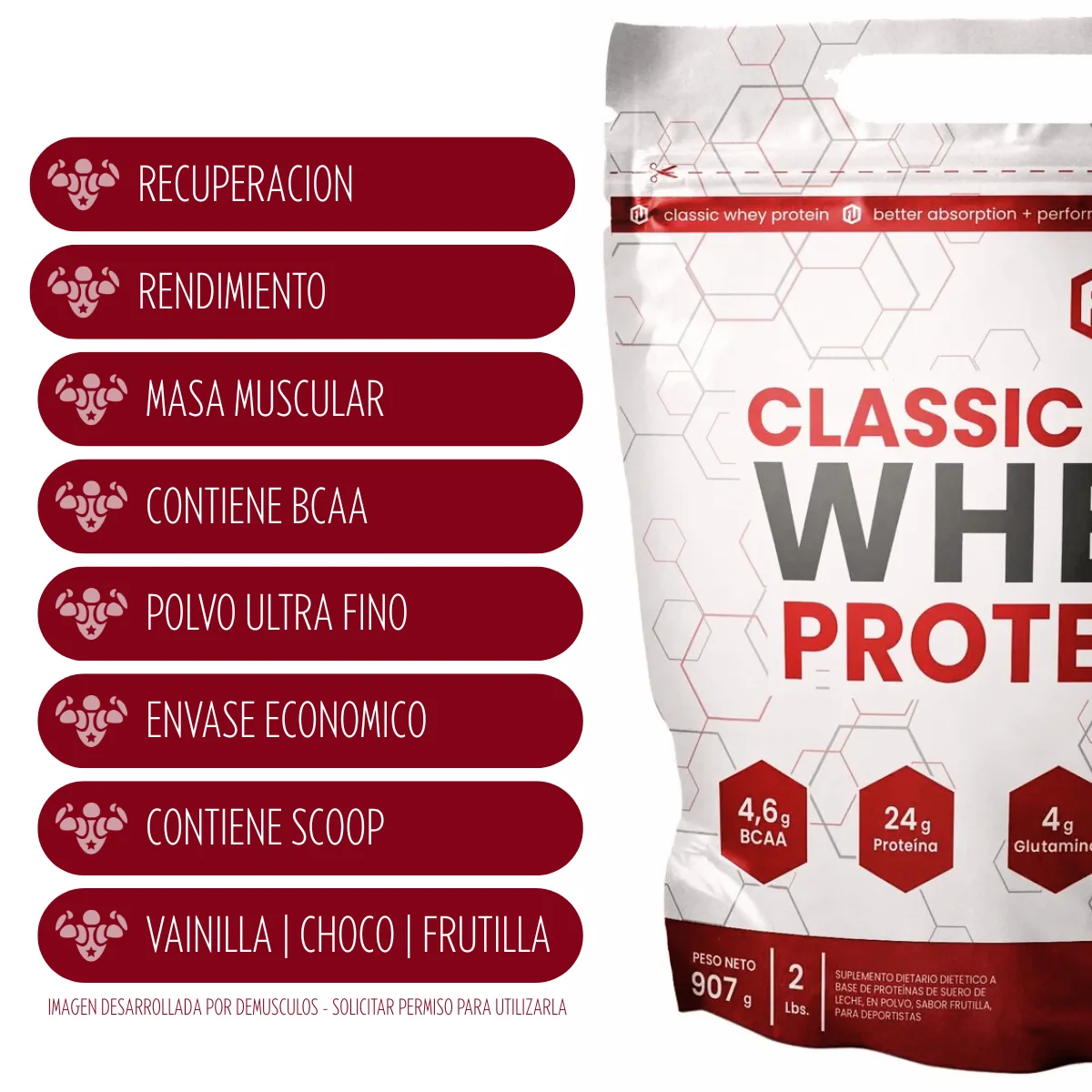 Classic Whey Protein 2 lbs de One Fit
