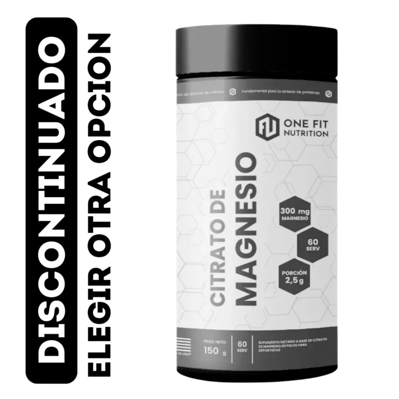 Citrato de Magnesio One Fit
