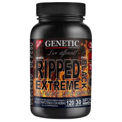Ripped Extreme Black x 120 de Genetic