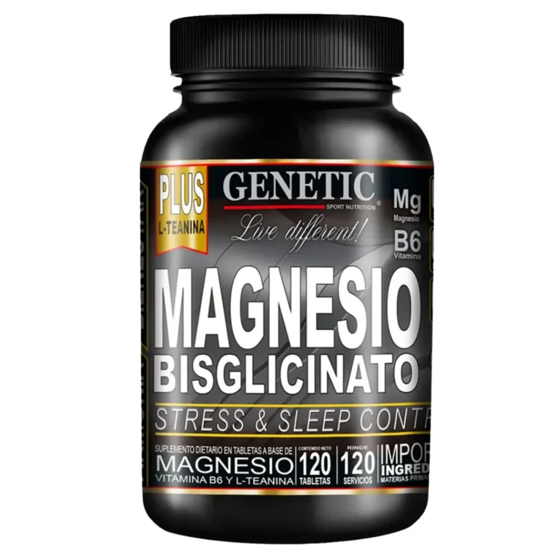 Magnesio Bisglicinato x120 de Genetic