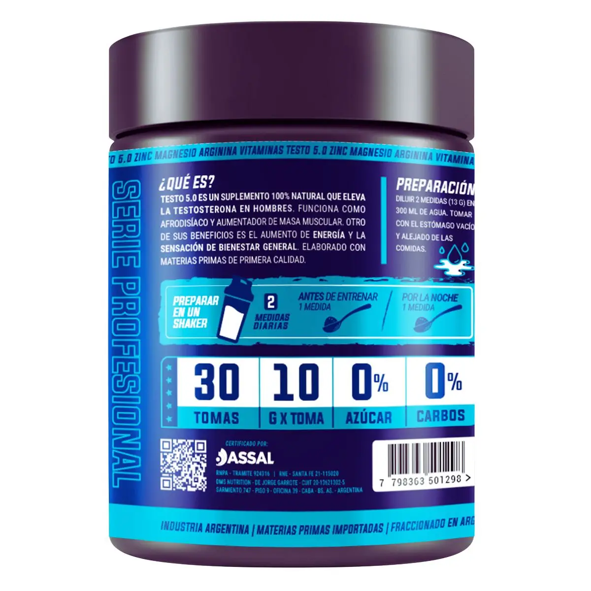 Testo 5.0 DMS Nutrition