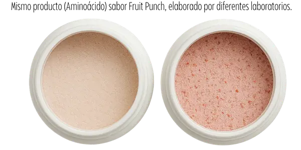 El color y/o sabor del producto es diferente
