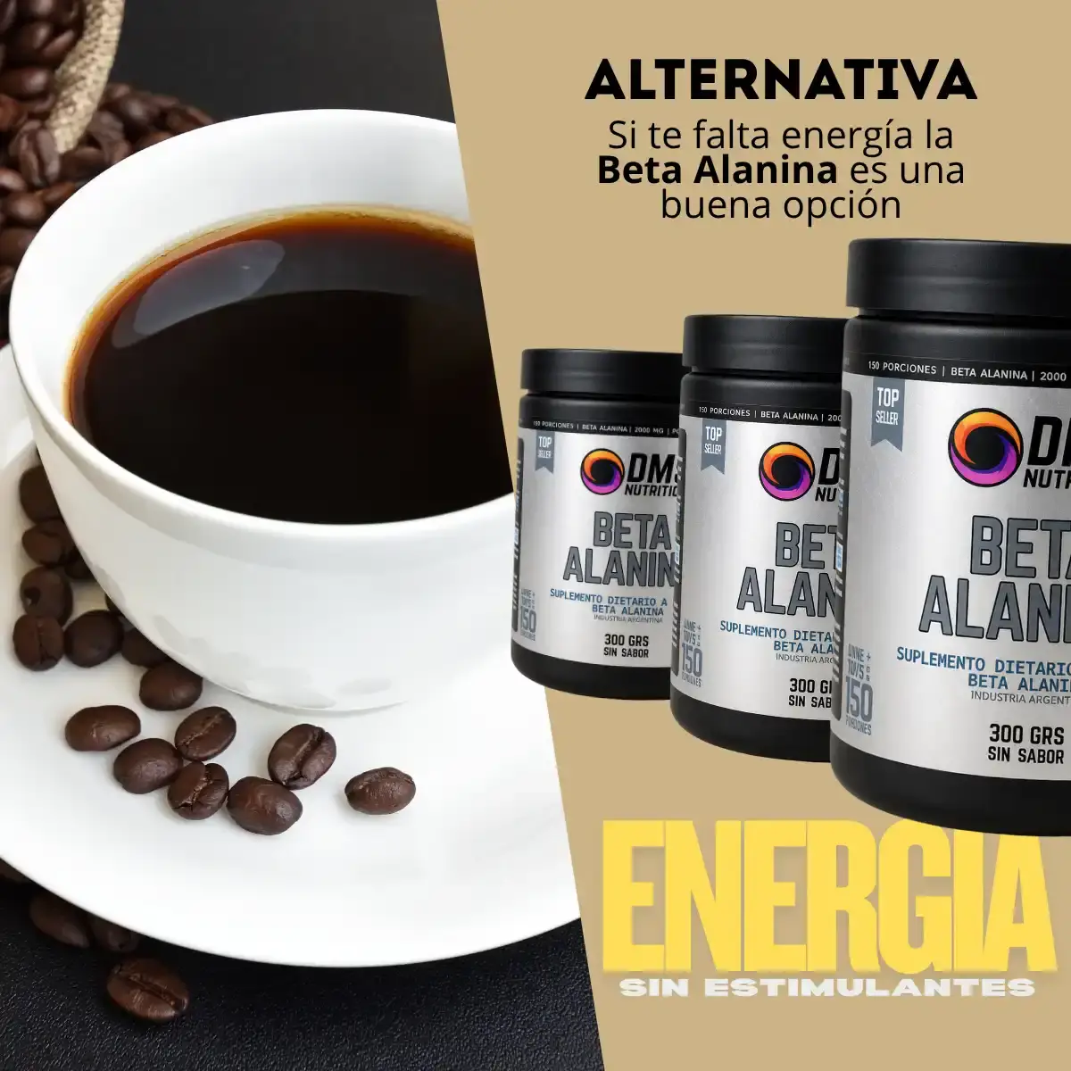 Beta Alanina: Alternativa al la Cafeína