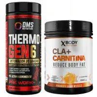 Quemador Thermo Gen 6 de DMS Nutrition + CLA y Carnitina de XBody - Combos