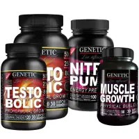 2 Testo Bolic + 1 Nitro Pump + 1 Muscle Growth - Genetic