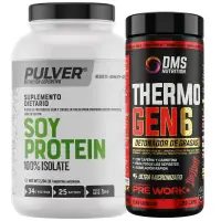 Soy Protein de Pulver + Thermo Gen 6 x120 DMS Nutrition - Combos