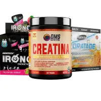 Combo Fútbol 1: Geles Ena Sport + Hidratador Pulver + Creatina DMS 300 grs - Combos