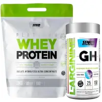 Platinum Whey 3 kg + Arginina GH 150 grs Star Nutrition - Star Nutrition