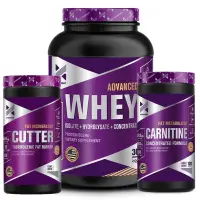 Advanced Whey 2 lbs + Cutter x120 caps + Carnitina x90 – Xtrenght Nutrition - Xtrenght