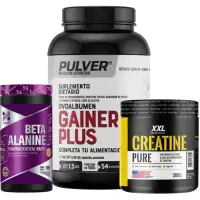 Combo Rugby: Beta Alanina Xtrenght + Creatina 300 grs XXL + Gainer 1.5 Pulver - Combos