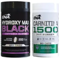 Hydroxy Max Black + Carnitina 1500 Ena Sport - Ena Sport