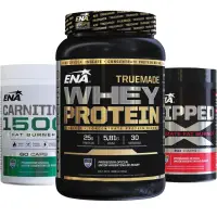 Proteína Truemade 2 lbs + Carnitina 1500 + Ripped X de Ena Sport - Ena Sport