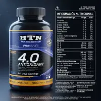Colágeno Hidrolizado Q10 y Resveratrol DMS Nutrition + Antioxidant 4.0 de HTN - Combos - vista 3