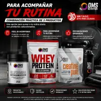 Combo Masa Total: Whey Protein DMS 2 lbs + Glutamina + Creatina - Combos - vista 5