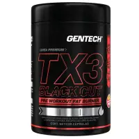 Tx3 Black Cuts X60 Cápsulas - Gentech