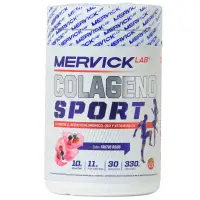 Colágeno Sport 330 Grs de Mervick Lab con Vitamina C, Ácido Hialurónico, Q10 y Vitamina D3 - Mervick