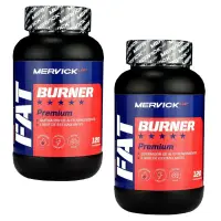 Fat Burner X120 de Mervick Quemador de Grasas Pack X 2 - Mervick